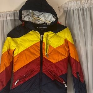 Perfect Moment Superday Puffer Down Ski Jacket Kid’s Size 8 Multicolor